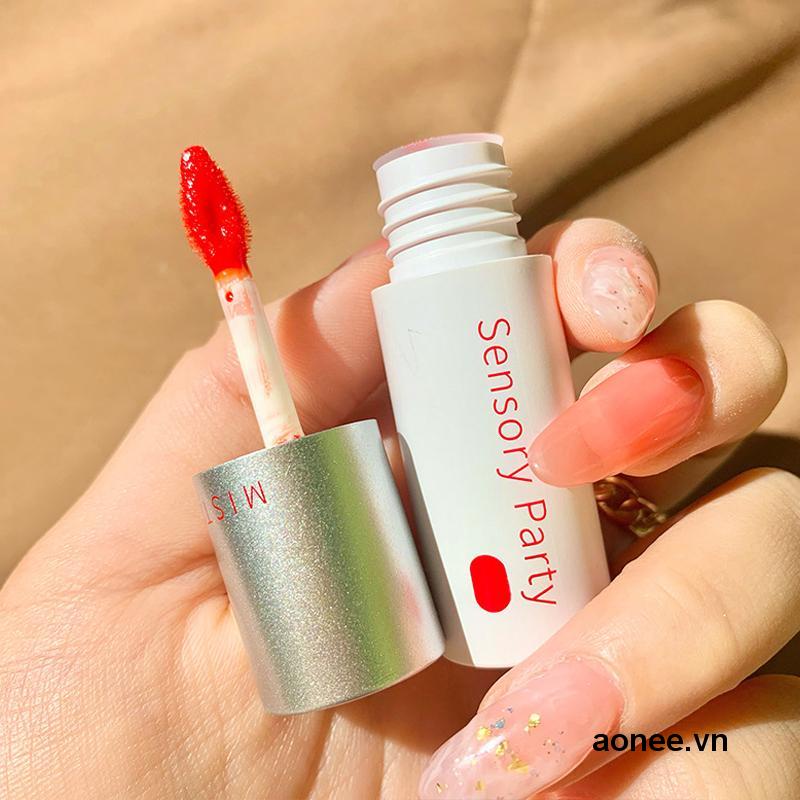 ✨✨Son bóng dưỡng ẩm không phai màu trang điểm dự tiệc Sensory Party