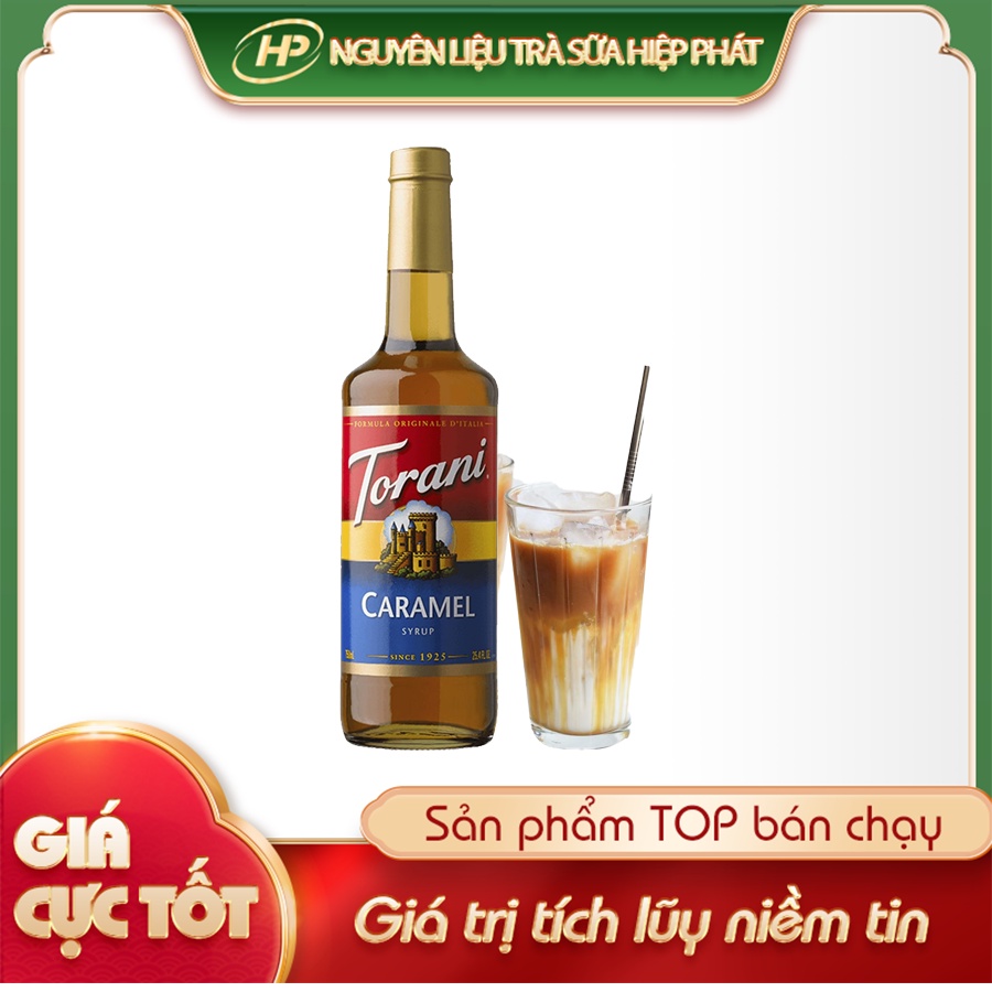 Syrup Caramel TORANI - 750ml [DATE DÀI] - SP010151 - Nguyên liệu pha chế trà sữa HIỆP PHÁT