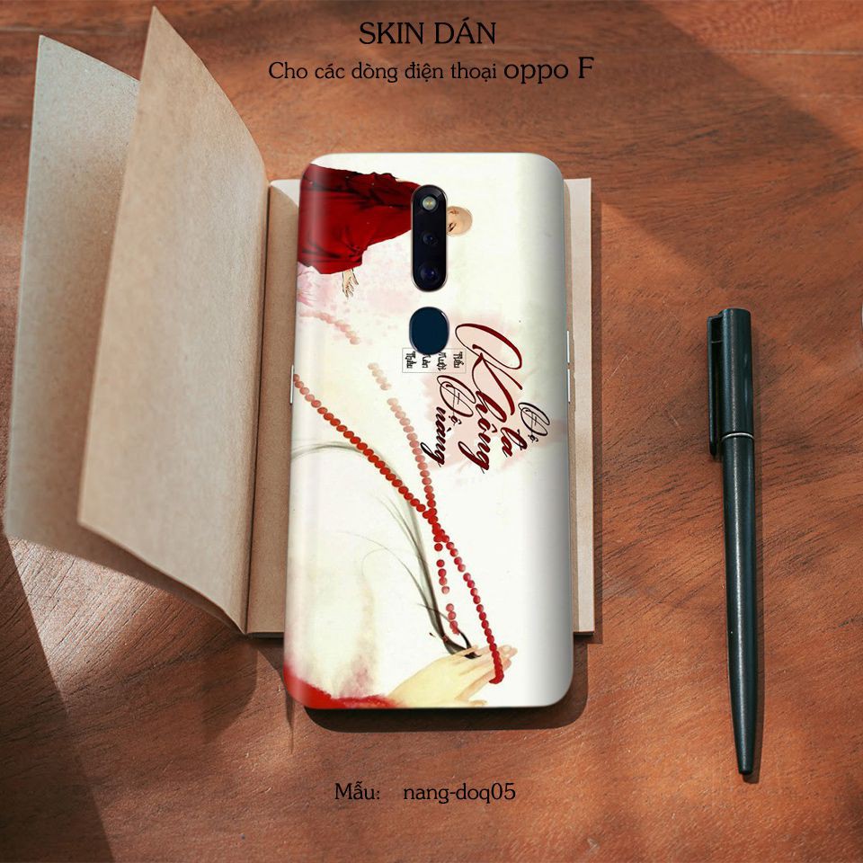 Miếng dán skin cho các dòng điện thoại Oppo F9 - F9 Pro - F11 - F11 Pro in hình cực chất