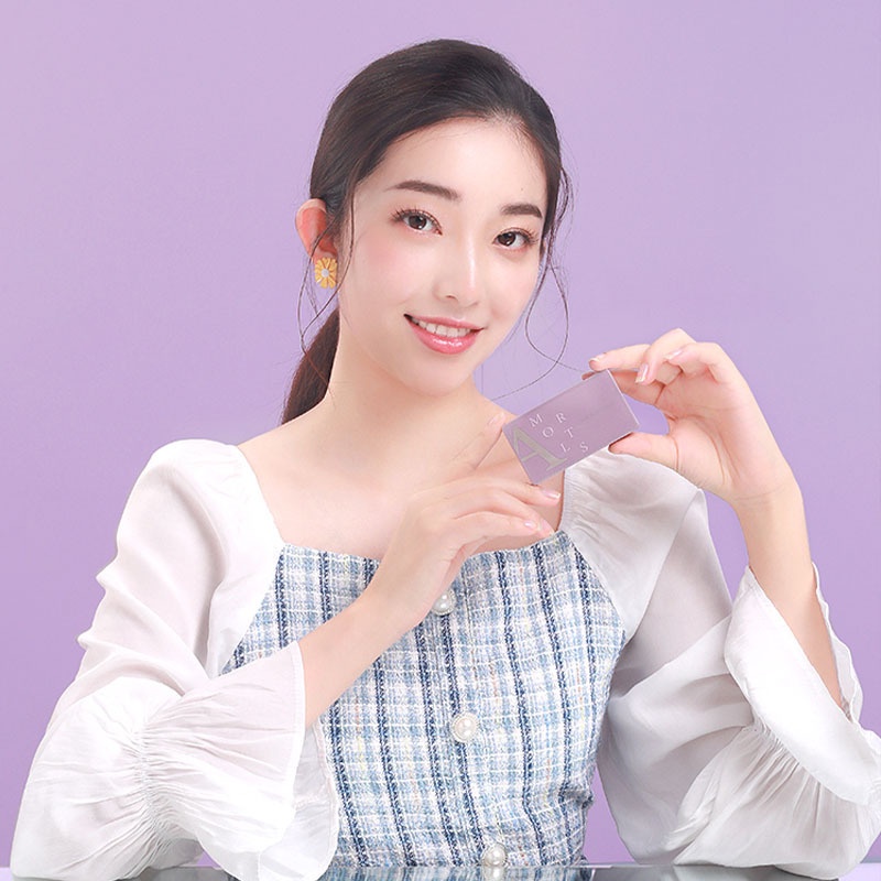 Bảng kem che khuyết điểm Amortals 3 màu giúp che quầng thâm và mụn hiệu quả chất lượng cao