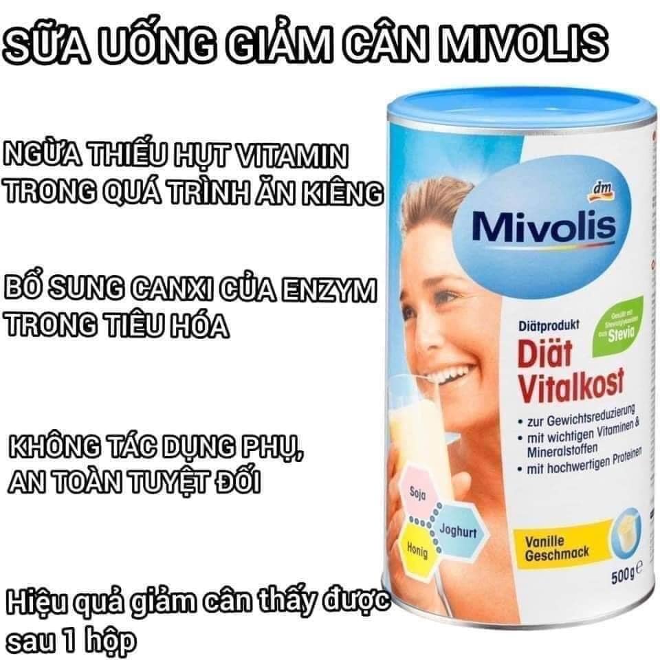 Sữa giảm cân Mivolis 500g