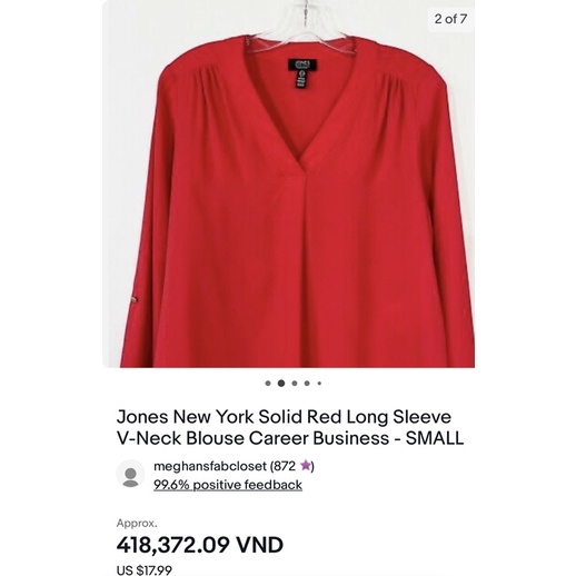 Áo sơ mi JONES xuất dư xịn