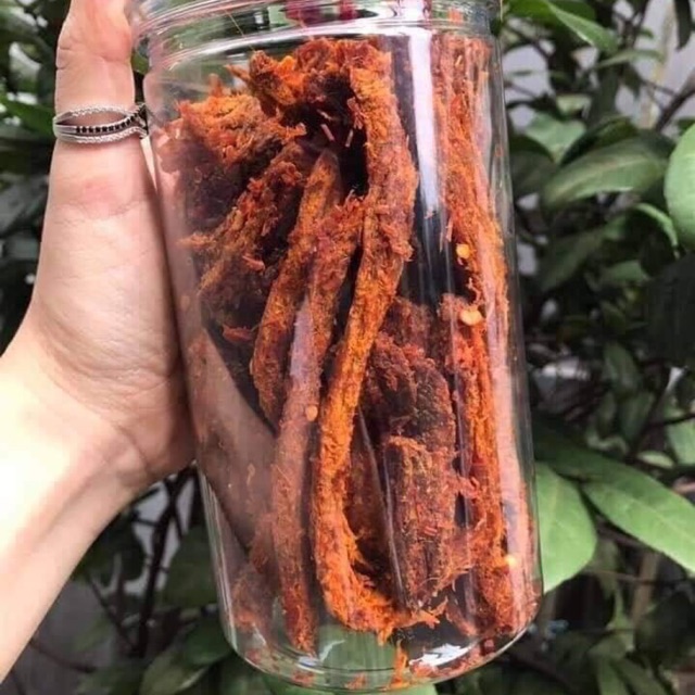 Bò khô que Hồng Ngự 99k/ hũ 250gr