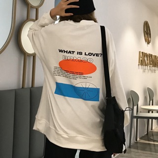 ÁO “ WHAT IS LOVE “ Sweater