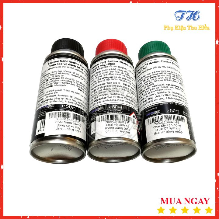 COMBO SÚC ĐỘNG CƠ+VỆ SINH KIM PHUN+NANO BẢO VỆ ĐỘNG CƠ BLUECHEM