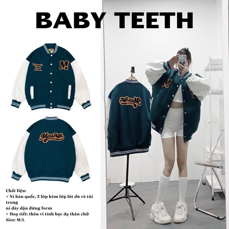 Áo khoác Bomber MessAge