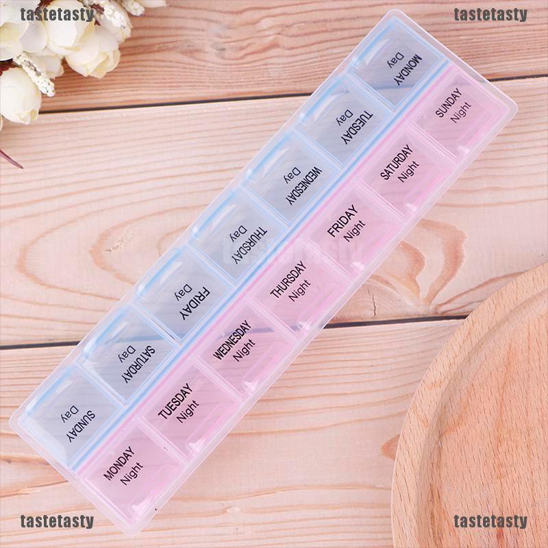 Hộp đựng thuốc 7 ngày trong tuần tiện lợi