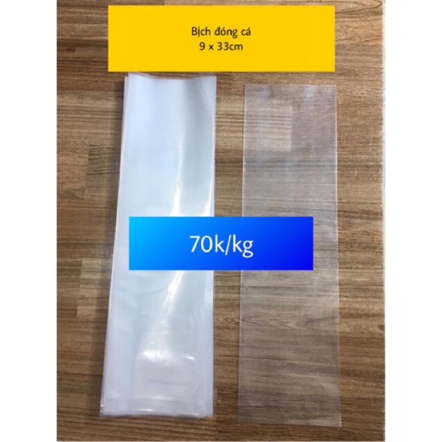 Bọc Đóng Cá - Bịch Đóng Cá Chuyên Dụng Cho Guppy và Betta