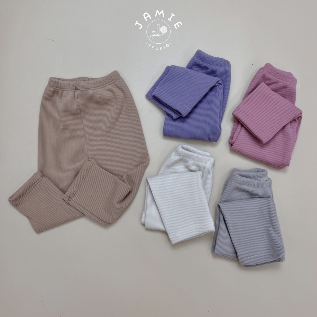 Quần Dài Legging trẻ em tăm nhung dày dặn giữ ấm tốt cho bé sơ sinh đến 5 tuổi