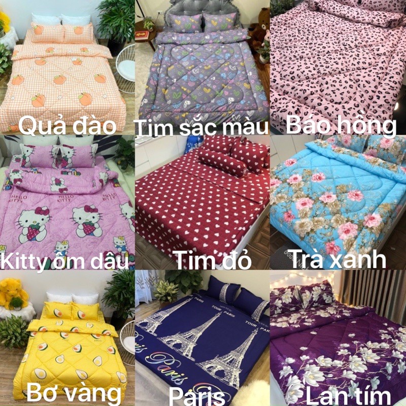 Vỏ gối ôm - vỏ gối nằm COTTON POLY nhiều mẫu (nhắn tin chọn mẫu)