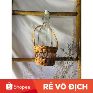 Giỏ Mây Nhỏ Đựng Đồ Đa Năng ,có ảnh thật