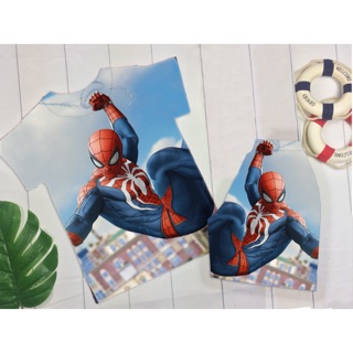 Đồ bộ in 3D hình người nhện cho bé trai