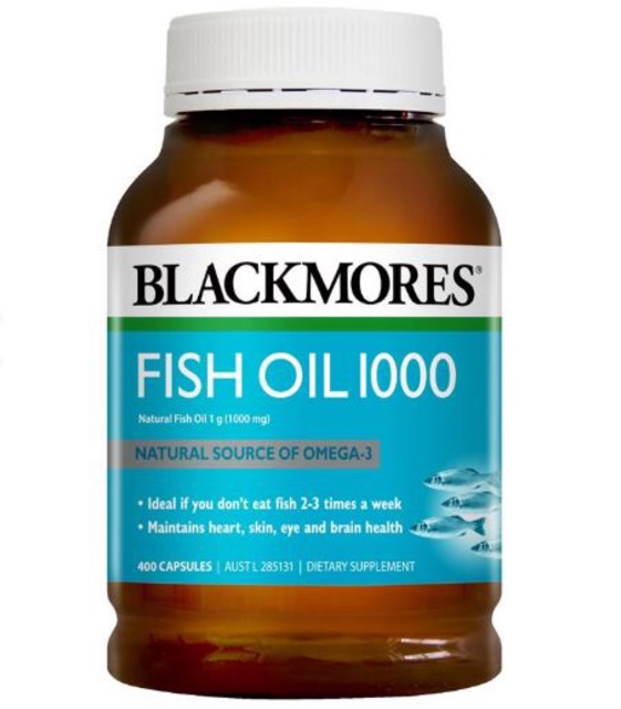 Dầu cá không mùi blackmores odourless fish oil