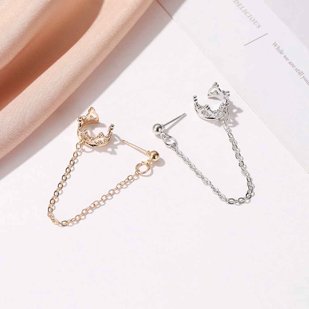 Happyangel Khuyên Tai Nữ Trang Dáng Dài Tạo Hình Độc Đáo COD