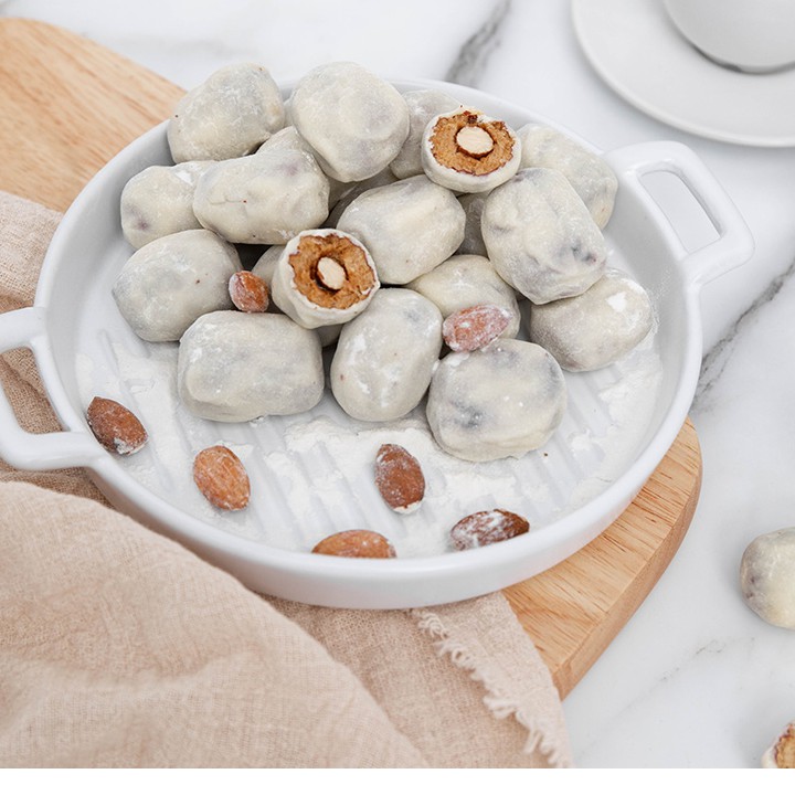 Táo phủ sữa thơm ngậy có nhân 250gr/gói