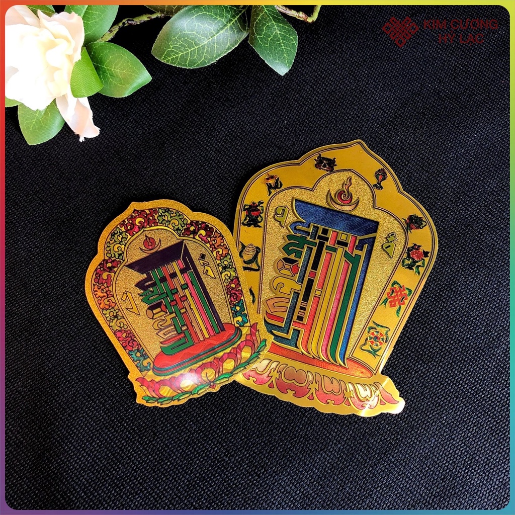 Miếng Dán Thời Luân Kim Cang Kalachakra [Kim Cương Hỷ Lạc]