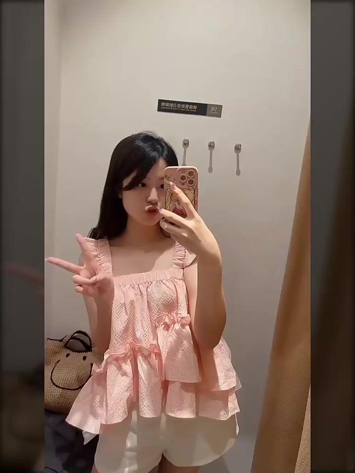 Áo Hai Dây Nhún Bèo Họa Tiết Sọc Caro Phong Cách Hàn Quốc Ngọt Ngào Thời Trang Mùa Hè Cho Nữ | BigBuy360 - bigbuy360.vn