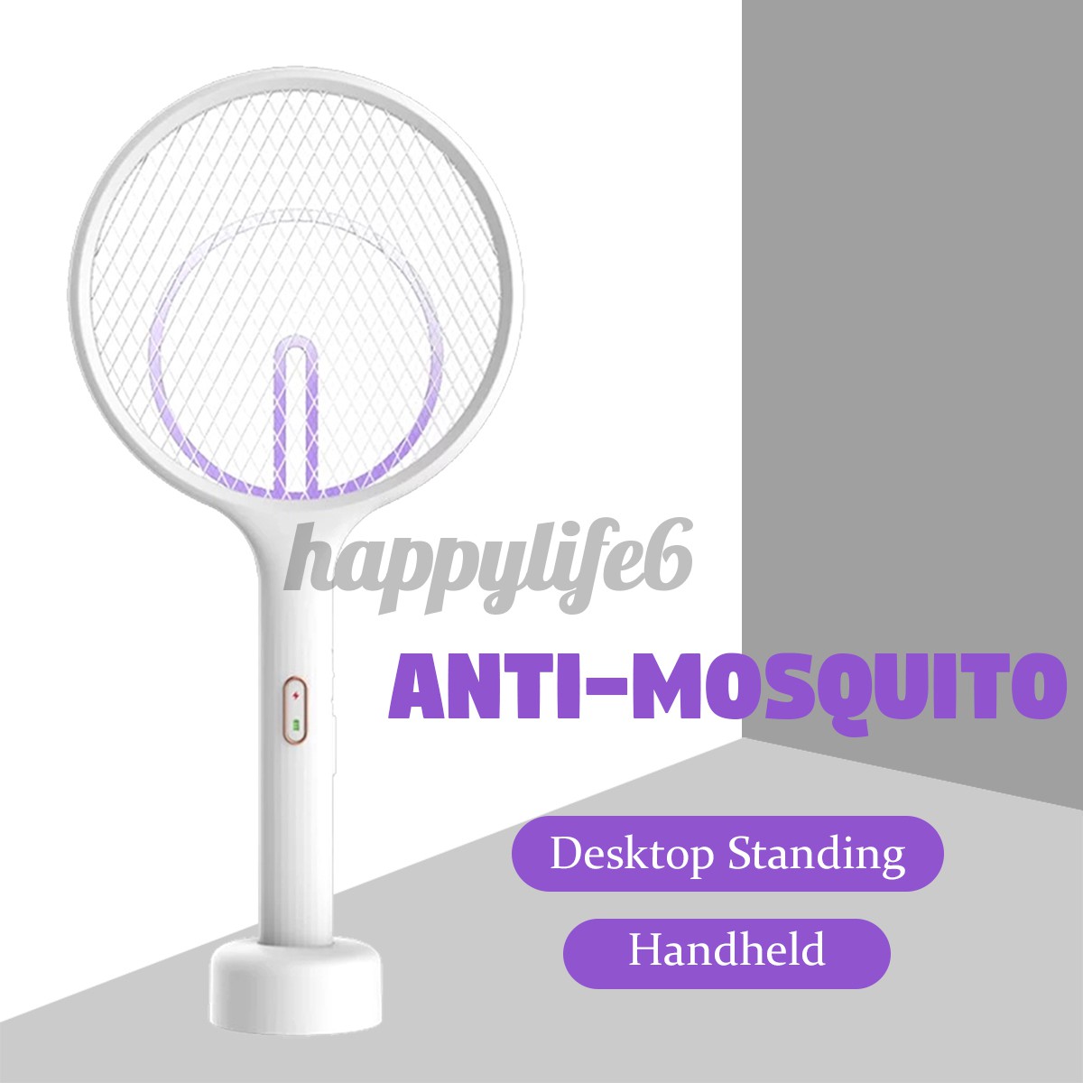 Vợt bắt ruồi muỗi bằng điện USB cầm tay tiện dụng