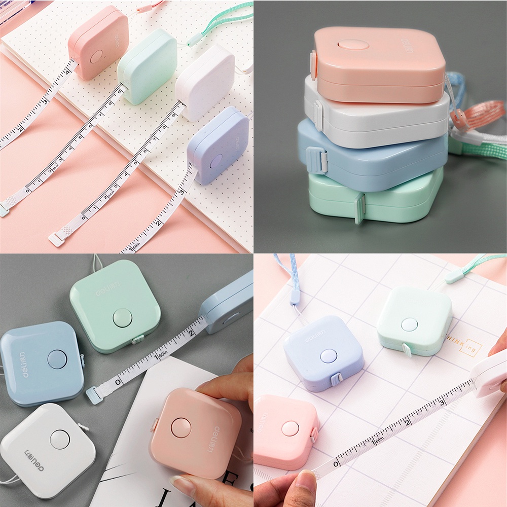 Thước Dây Mini Mềm Mại Màu Kẹo Dễ Thương