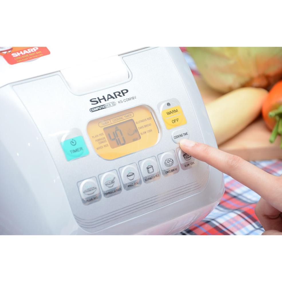 Nồi cơm điện tử Sharp 1.8 lít KS-COM18V