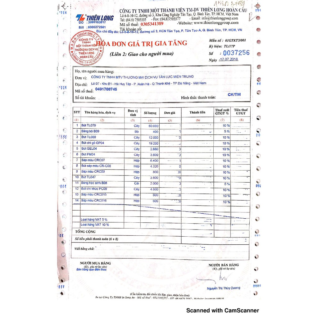 [Mã BMBAU50 giảm 7% đơn 150K] Bút lông dầu Thiên Long PM-04