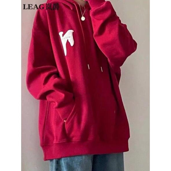 Áo Nỉ Hoodie Thời Trang Xuân Thu Cá Tính Form Rộng Tay Bồng Ulzzang Unisex( Hàng Sẵn)