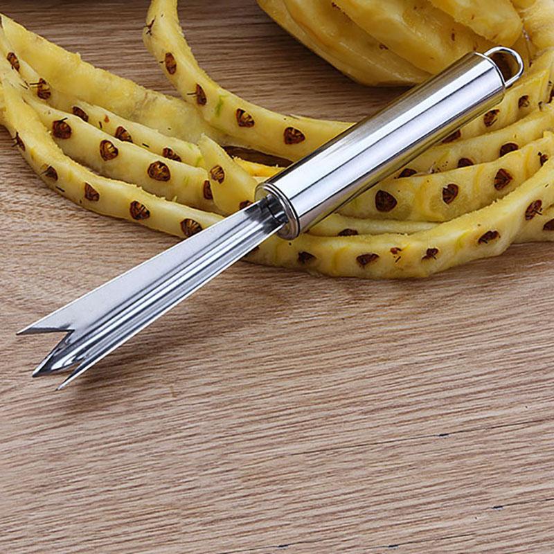 Dụng Cụ Cắt Vỏ Dứa Bằng Thép Không Gỉ, Dụng Cụ Gọt Vỏ Trái Cây