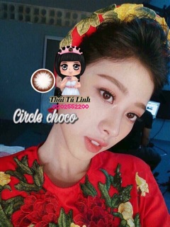 <LENS VASSEN> Lens Choco 14.0 - 14.2mm 0 độ