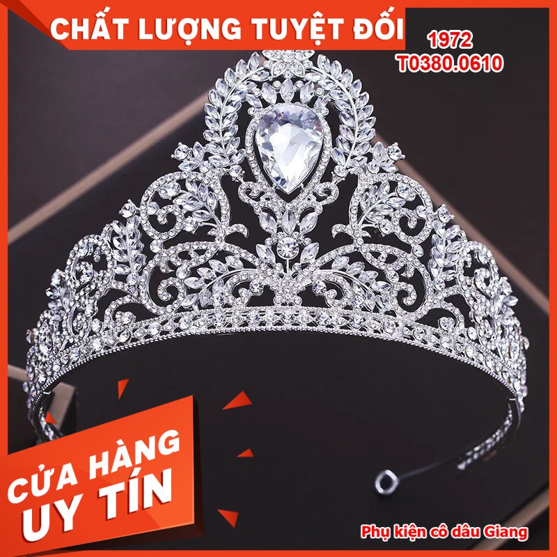 <TP>Vương miện cô dâu đẹp mẫu mới nhất 2019