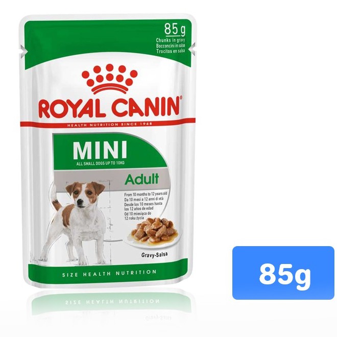 Pate Cho Chó Royal Canin Mini Adult 85g*12 - Thức ăn cho chó dạng ướt cho chó trưởng thành cỡ nhỏ