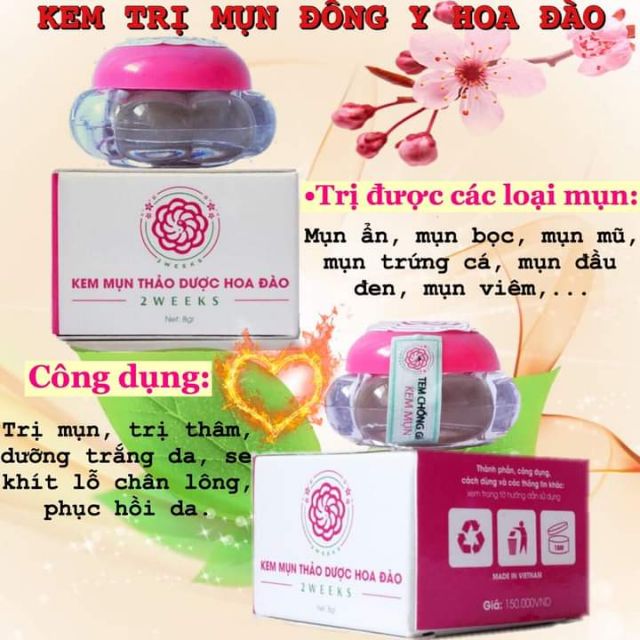 Lẻ 1 lọ kem Hoa Đào Xuân xanh group