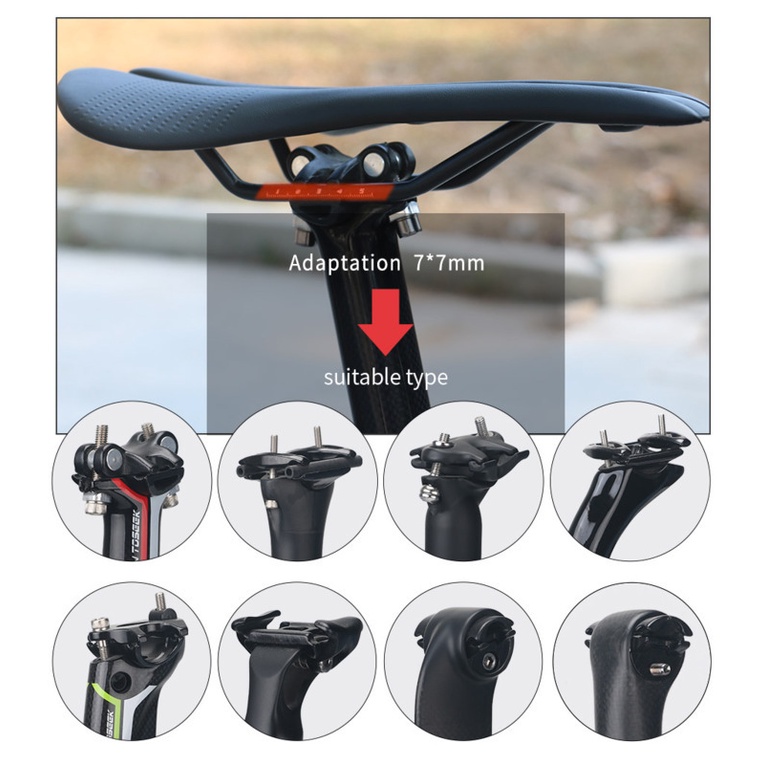 Yên Xe Đạp Siêu Nhẹ 7 Màu Tùy Chọn Cao Cấp