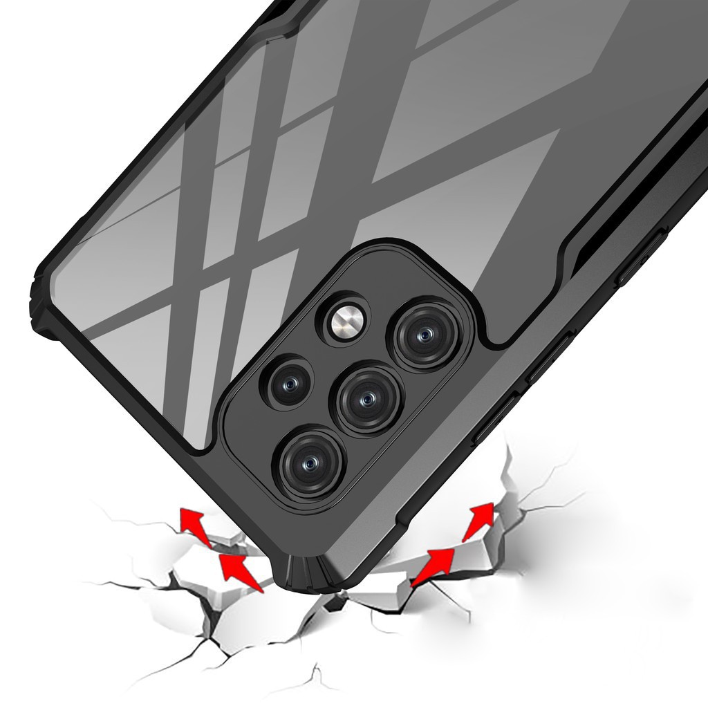 Ốp điện thoại chống sốc cho Samsung Galaxy A73 A53 A34 A33 A24 A12 A72 A52 A52S A32 A51 A71 A31 A21S A03S A22 5G 4G