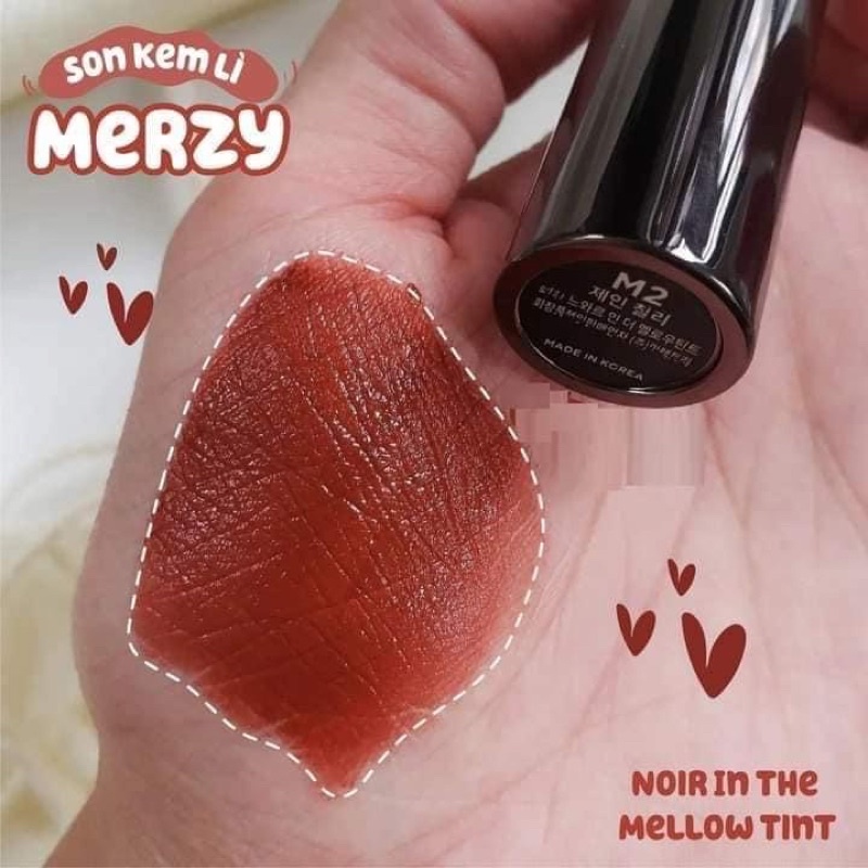 Son MERZY NOIR MELLOW TINT MÀU M2-M4-M5-M8-M13-M10
