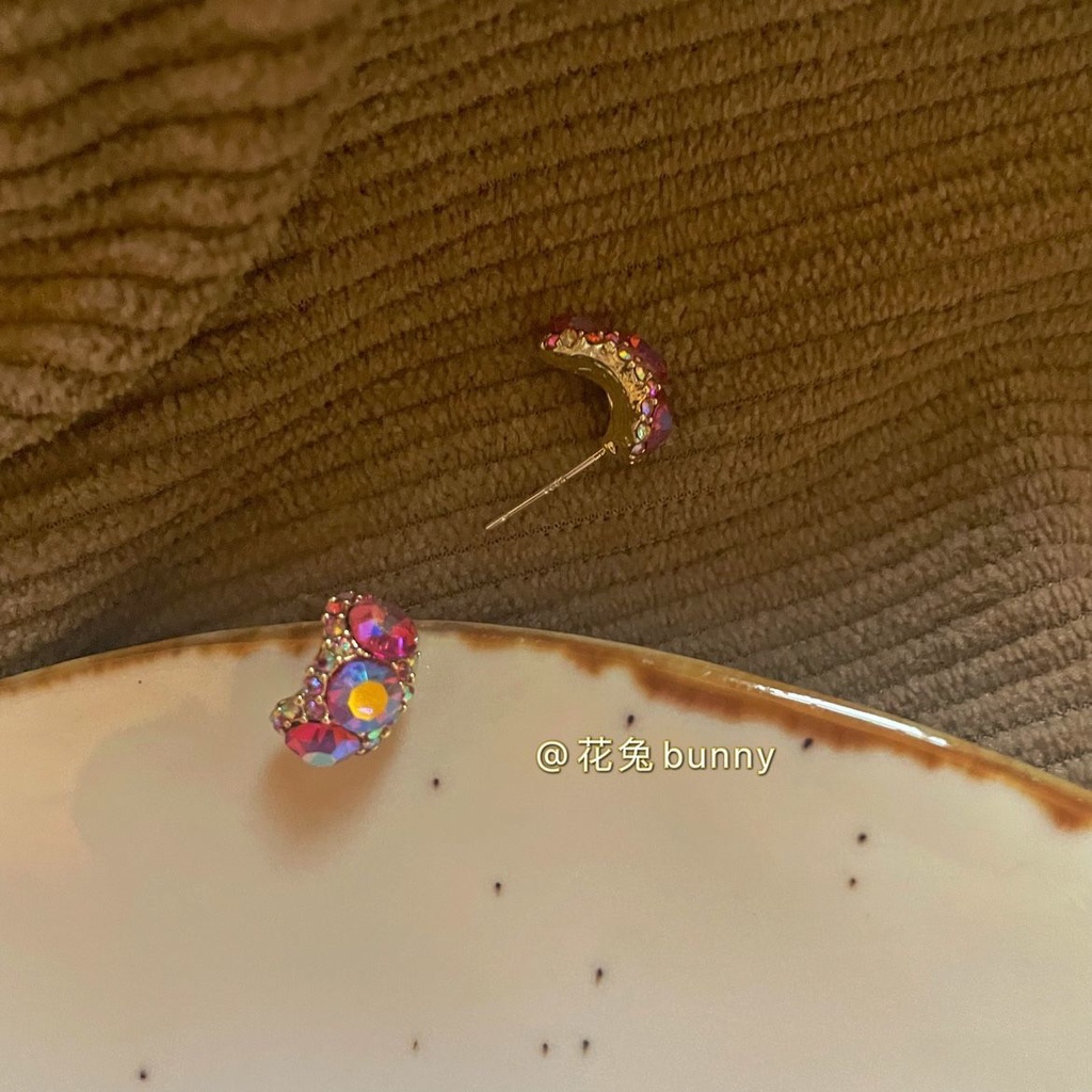 Khuyên Tai Hình Pháo Hoa Phong Cách Retro Hàn Quốc 2022 Năm