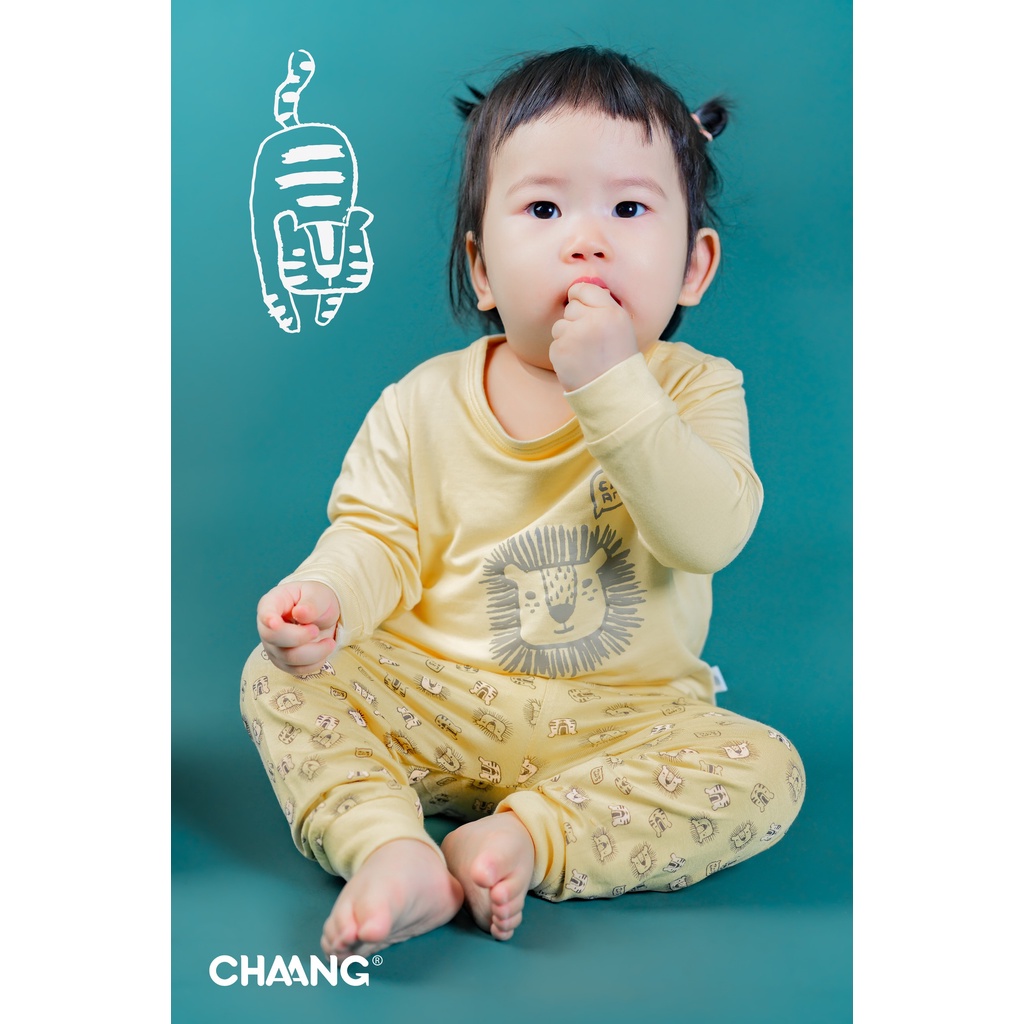 Bộ Dài Tay Cài Vai Cho Bé Dưới 5 Tuổi