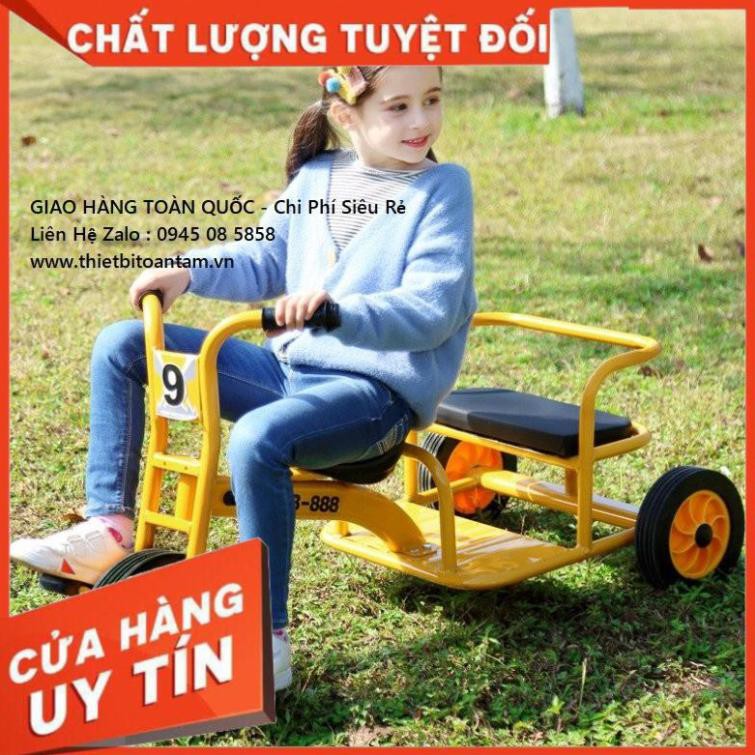 hàng chất lượng - Xe đạp ba bánh 2 chỗ là mẫu xe có kiểu dáng địa hình cực ngầu.