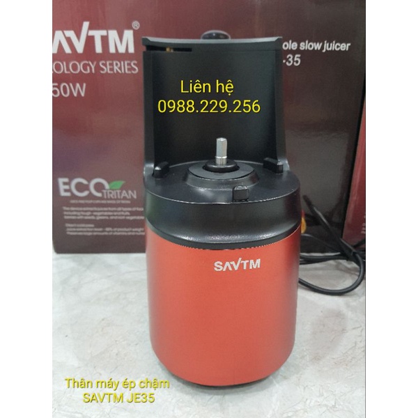 Động cơ thân máy ép hoa quả chậm SAVTM JE07 JE31 JE32 JE35 hàng tách máy