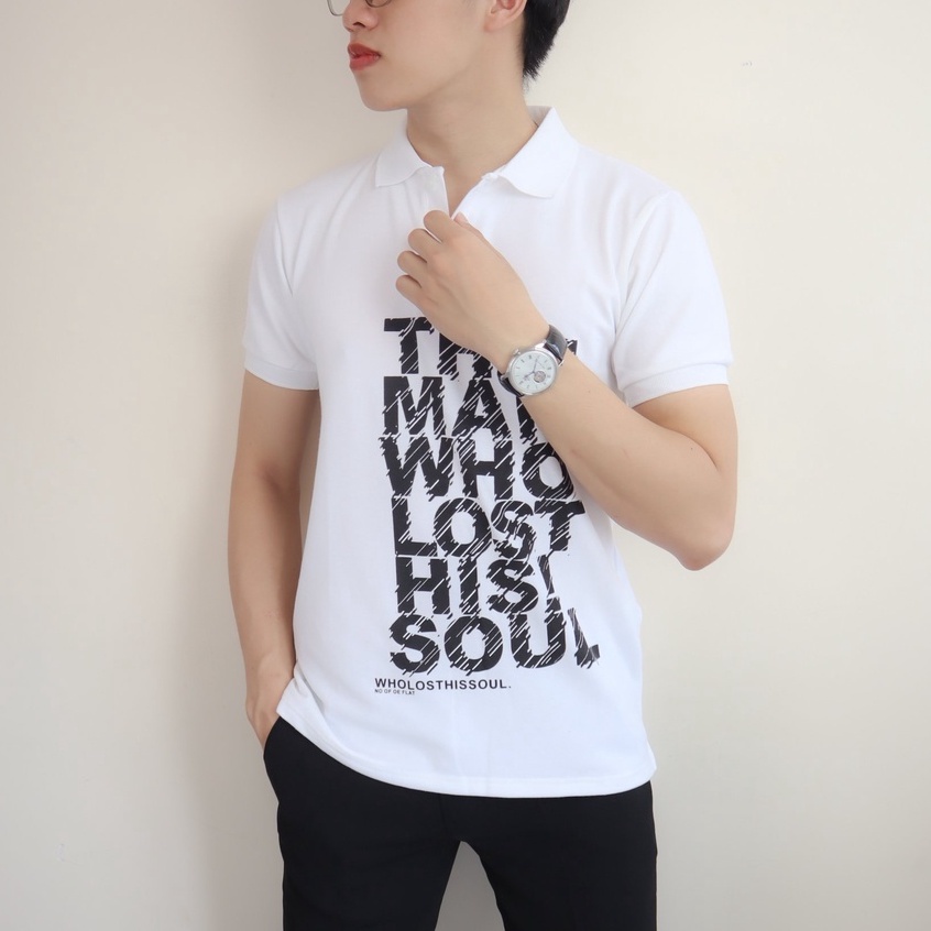 Áo thun nam POLO trơn vải cá sấu cotton cao cấp ngắn tay cực sang trọng | BigBuy360 - bigbuy360.vn