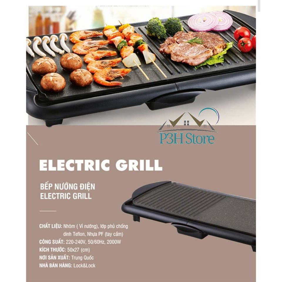 Bếp Nướng Điện Lock&Lock Electric Grill - EJG231