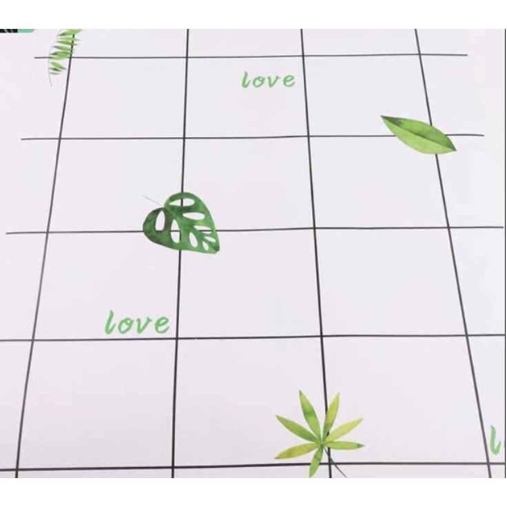 Decal Giấy Dán Tường 45cm Rộng Có Sẵn Keo Mẫu Đa Dạng DVV01