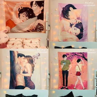 [HÀNG SẴN] Siêu hot Tranh Decor treo tường phong cách cặp đôi Zipcy + móc treo đầy đủ