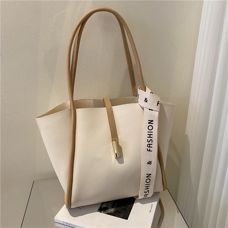 Túi Tote Cỡ Lớn Thiết Kế Đơn Giản Thời Trang Xuân Hè 2022 Chất Lượng Cao