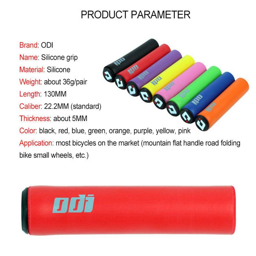 MUVAKO 2 Bọc Tay Lái Xe Đạp Bằng Silicagel Siêu Nhẹ Chống Trượt Tiện Dụng