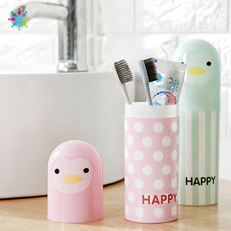 [Hàng mới về] Hộp đựng bàn chải đánh răng/ kem đánh răng tiện lợi khi đi du lịch
