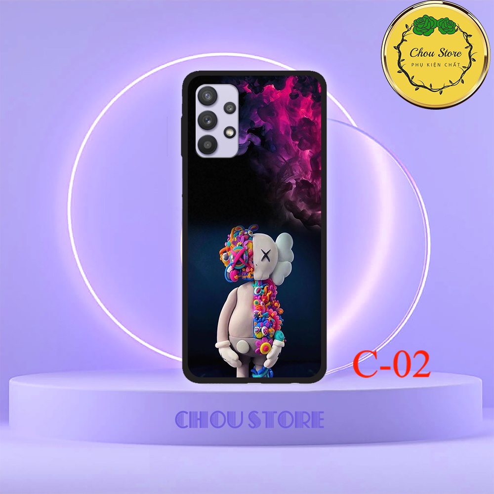 Ốp điện thoại Samsung A13/A23/A53/A32 4G/A52/A52s 5G/A72 in hình bearbrick thời trang, ốp lưng viền dẻo siêu hot
