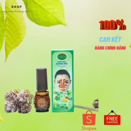 Viêm Xoang, Viêm Mũi- Dạ Thảo Liên, Thảo Dược Tự Nhiên Đông Y Gia Truyền - lọ 8ml.