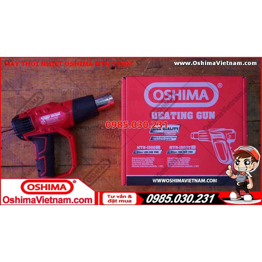 Máy thổi nhiệt Oshima MTN-1500T