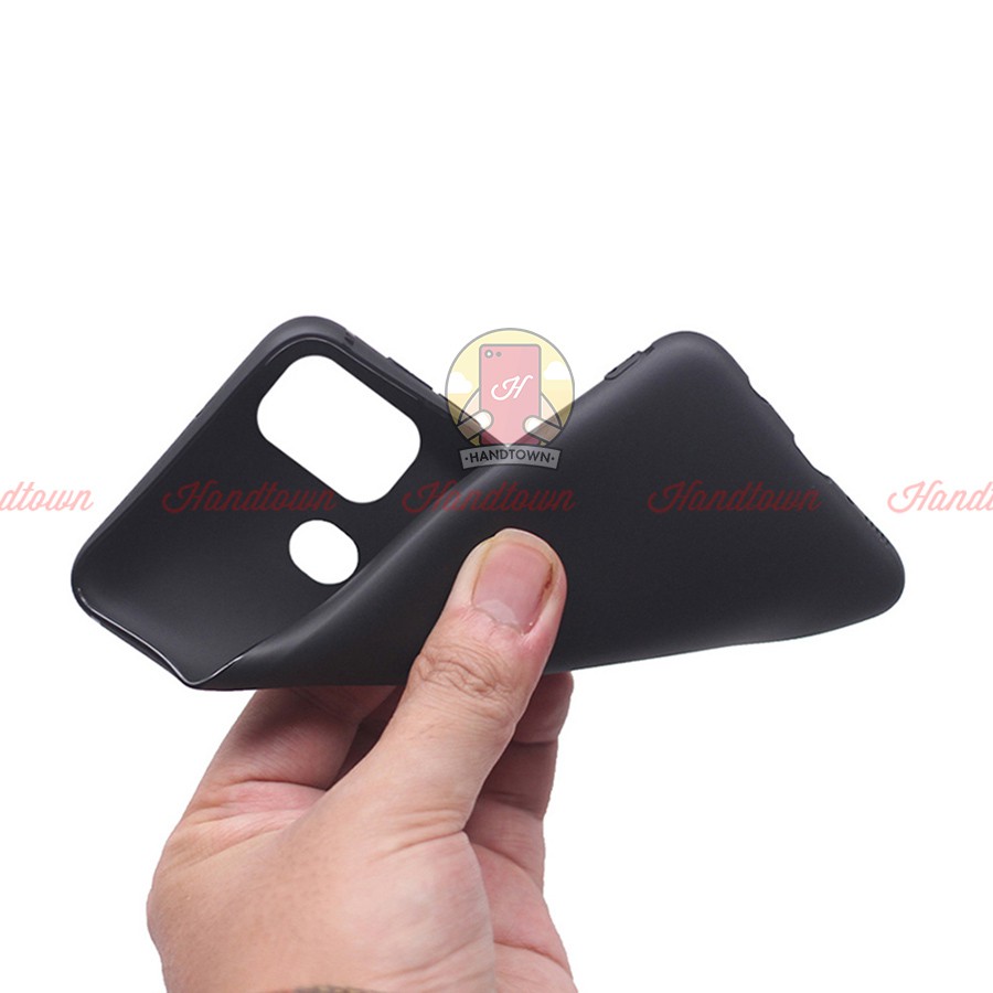Ốp Lưng Samsung Galaxy A21s Silicone Dẻo Đen