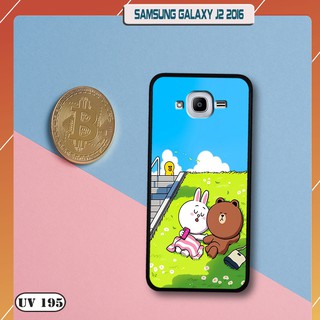 Ốp lưng nhám Samsung Galaxy J2 2016 in hình